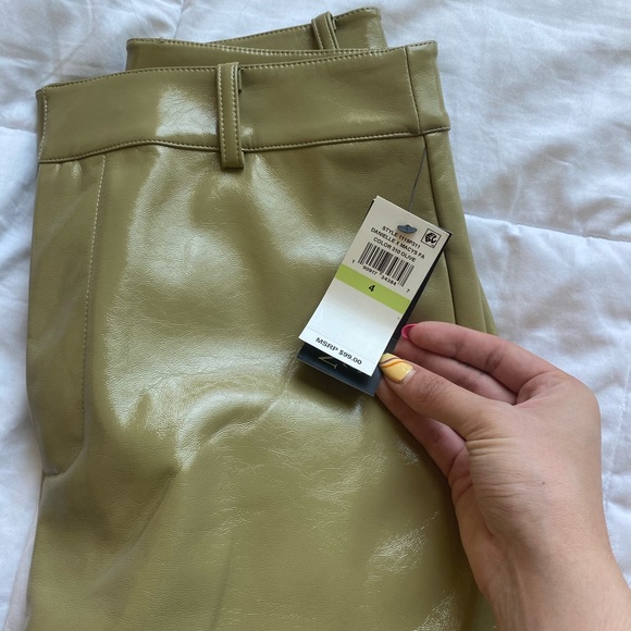 Danielle bernstein patent faux leather pants - Picture 4 of 4